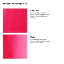 Daler Rowney Fw Acrylic Artist Ink 180 ml No:412 Proces Magenta (Artist Akrilik Mürekkep) - Daler Rowney (1)