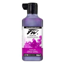 Daler Rowney Fw Acrylic Artist Ink 180 ml No:437 Purple Lake (Artist Akrilik Mürekkep) - Daler Rowney