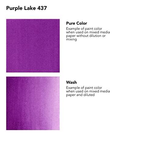 Daler Rowney Fw Acrylic Artist Ink 180 ml No:437 Purple Lake (Artist Akrilik Mürekkep) - 2