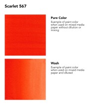 Daler Rowney Fw Acrylic Artist Ink 180 ml No:567 Scarlet (Artist Akrilik Mürekkep) - Daler Rowney (1)