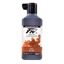 Daler Rowney Fw Acrylic Artist Ink 180 ml No:251 Sepia (Artist Akrilik Mürekkep) - Daler Rowney