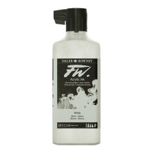 Daler Rowney Fw Acrylic Artist Ink 180 ml No:011 White (Artist Akrilik Mürekkep) - Daler Rowney