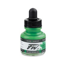 Daler Rowney Fw Akrylic Mürekkep Emerald Green 29.5 ml 335 - Daler Rowney