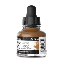 Daler Rowney Fw Ink Likit Akrilik Mürekkep 29.5 ml Antelope Brown 222 - 4