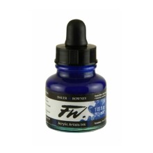 Daler Rowney FW Ink Likit Akrilik Mürekkep 29.5 ml Rowney Blue 2781 - DALER ROWNEY