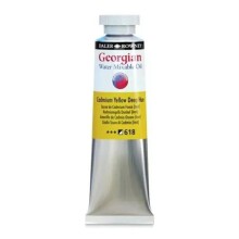 Daler Rowney Georgian Water Mixable Yağlı Boya 37 ml Cadmium Yellow Deep Hue 618 - Daler Rowney