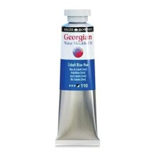 Daler Rowney Georgian Water Mixable Yağlı Boya 37 ml Cobalt Blue Hue 110 - Daler Rowney