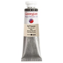 Daler Rowney Georgian Water Mixable Yağlı Boya 37 ml Buff Titanium 24 - Daler Rowney