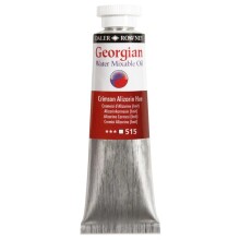 Daler Rowney Georgian Water Mixable Yağlı Boya 37 ml Crimson Alizarin Hue 515 - Daler Rowney