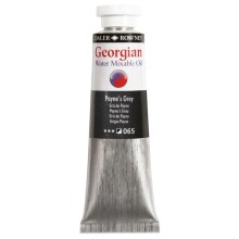 Daler Rowney Georgian Water Mixable Yağlı Boya 37 ml Pyne’s Grey 65 - Daler Rowney