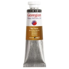 Daler Rowney Georgian Water Mixable Yağlı Boya 37 ml Raw Sienna 667 - Daler Rowney