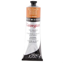 Daler Rowney Georgian Yağlı Boya 225 ml Cadmium Orange 619 - Daler Rowney