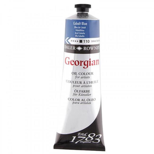 Daler Rowney Georgian Yağlı Boya 225 ml Cobalt Blue 110 - 1