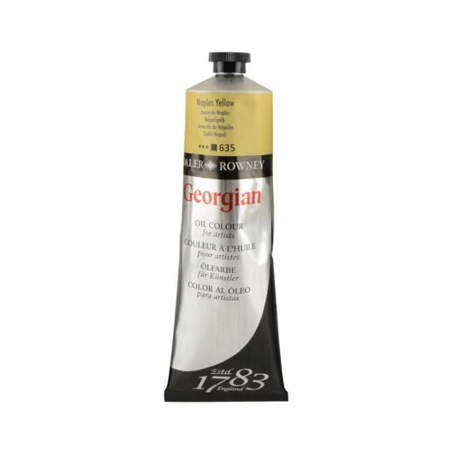 Daler Rowney Georgian Yağlı Boya 225 ml Naples Yellow 635 - 1