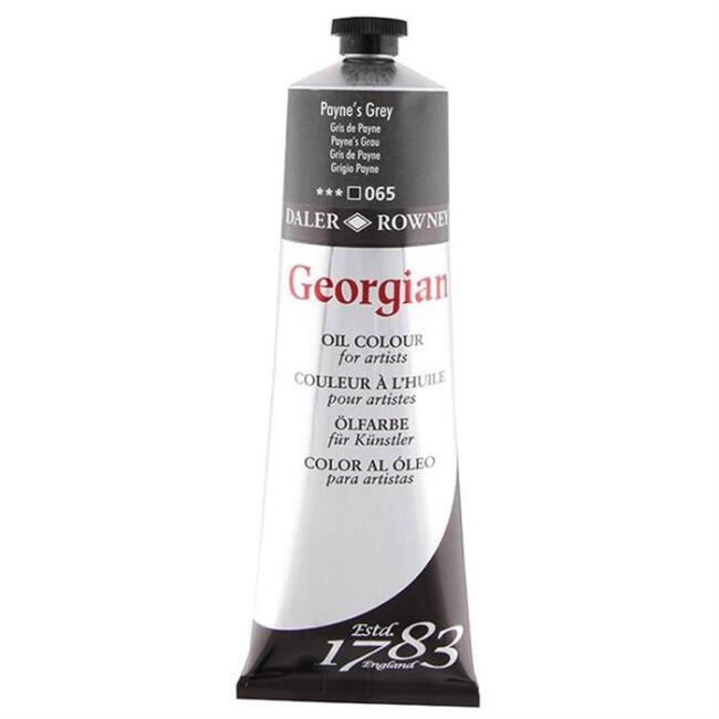 Daler Rowney Georgian Yağlı Boya 225 ml Payne’s Grey 5 - 1