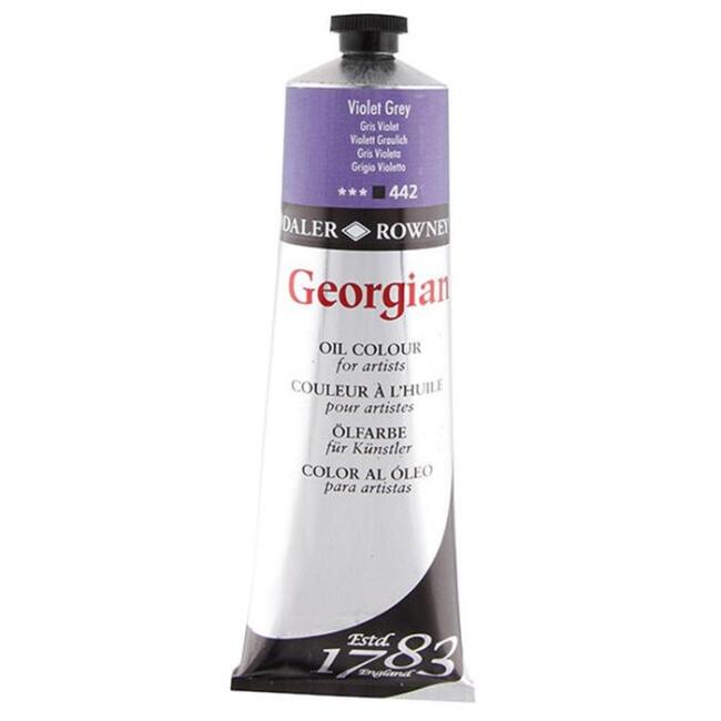 Daler Rowney Georgian Yağlı Boya 225 ml Violet Grey 442 - 1