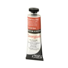 Daler Rowney Georgian Yağlı Boya 38 ml Cadmium Red Deep 504 - Daler Rowney