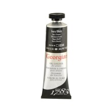 Daler Rowney Georgian Yağlı Boya 38 ml Ivory Black 34 - Daler Rowney