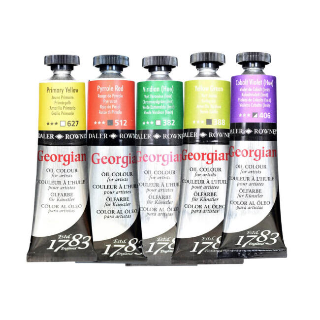 Daler Rowney Georgian Yağlı Boya 38 ml (Tüm Renkler) - 1