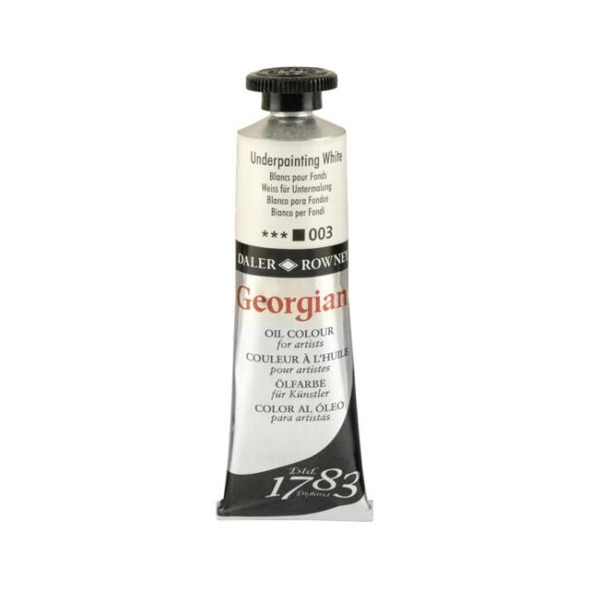 Daler Rowney Georgian Yağlı Boya 38 ml Underpainting White 3 - 1