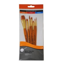 Daler Rowney Gold Taklon Synthetic Fırça 7’li Set - Daler Rowney