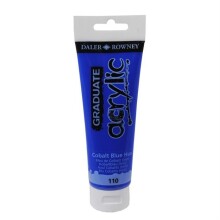 Daler Rowney Graduate Akrilik Boya 120 ml Cobalt Blue Hue 110 - Daler Rowney