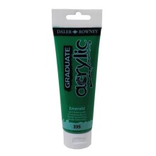 Daler Rowney Graduate Akrilik Boya 120 ml Emerald 335 - Daler Rowney