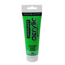 Daler Rowney Graduate Akrilik Boya 120 ml Leaf Green 355 - Daler Rowney