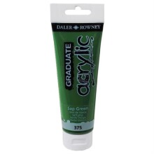 Daler Rowney Graduate Akrilik Boya 120 ml Sap Green 375 - Daler Rowney