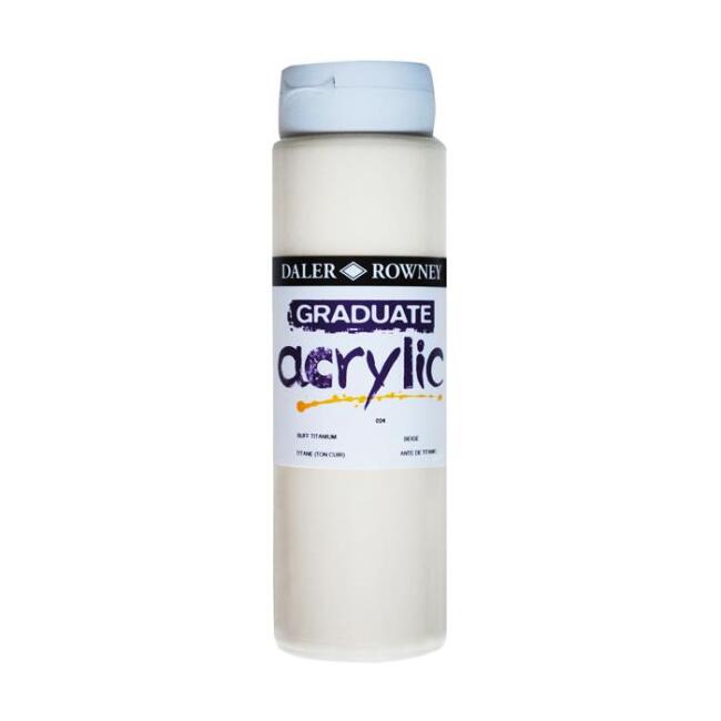 Daler Rowney Graduate Akrilik Boya 500 ml Buff Titanium 24 - 1