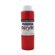 Daler Rowney Graduate Akrilik Boya 500 ml Cadmium Red Deep 504 - Daler Rowney