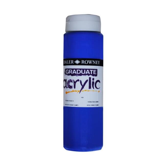 Daler Rowney Graduate Akrilik Boya 500 ml Cobalt Blue Hue 110 - 2