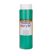 Daler Rowney Graduate Akrilik Boya 500 ml Emerald Green 335 - Daler Rowney