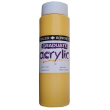 Daler Rowney Graduate Akrilik Boya 500 ml Naples Yellow 634 - Daler Rowney