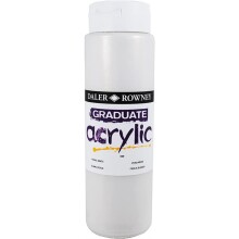 Daler Rowney Graduate Akrilik Boya 500 ml Pearlescent White 20 - Daler Rowney (1)