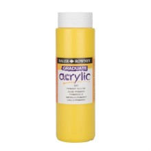 Daler Rowney Graduate Akrilik Boya 500 ml Primary Yellow 603 - Daler Rowney