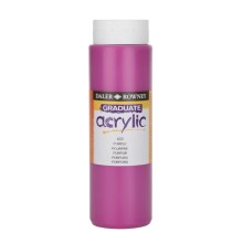 Daler Rowney Graduate Akrilik Boya 500 ml Purple 433 - Daler Rowney