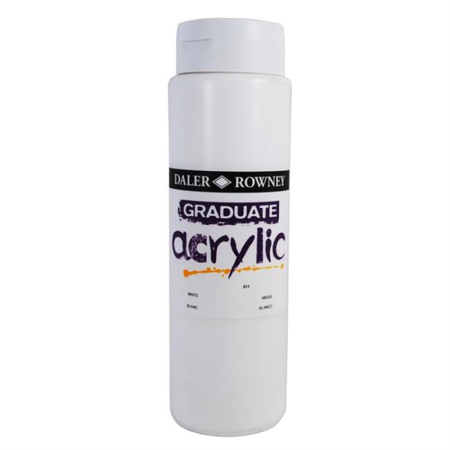 Daler Rowney Graduate Akrilik Boya 500 ml White 11 - 1