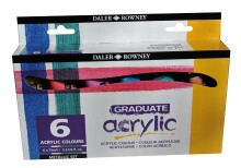 Daler Rowney Graduate Akrilk Boya 6’lı Set 75 ml 123900016 - Daler Rowney (1)