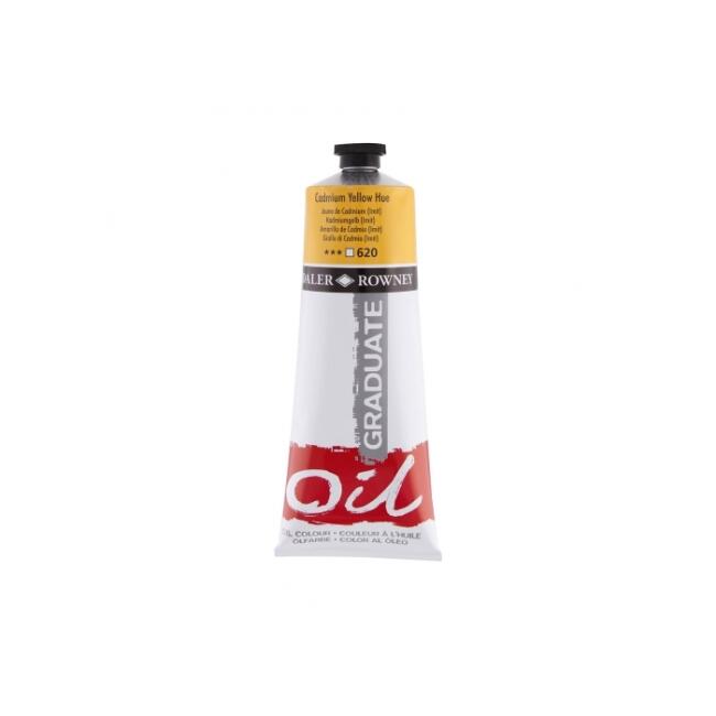 Daler Rowney Graduate Yağlı Boya 200 ml Cadmium Yellow Hue 620 - 1