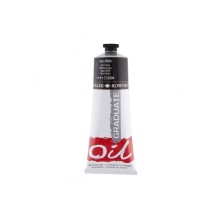 Daler Rowney Graduate Yağlı Boya 200 ml Ivory Black 34 - Daler Rowney