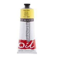Daler Rowney Graduate Yağlı Boya 200 ml Lemon Yellow 651 - Daler Rowney