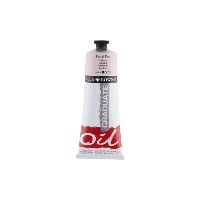 Daler Rowney Graduate Yağlı Boya 200 ml Portrait Pink 573 - 1