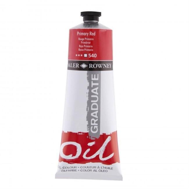 Daler Rowney Graduate Yağlı Boya 200 ml Primary Red 540 - 1