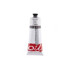 Daler Rowney Graduate Yağlı Boya 200 ml Titanium White 009 - Daler Rowney