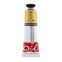 Daler Rowney Graduate Yağlı Boya 38 ml Gold 708 - Daler Rowney (1)