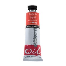 Daler Rowney Graduate Yağlı Boya 38 ml Vermilion Hue 588 - Daler Rowney