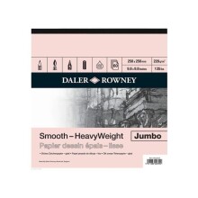 Daler Rowney Heavyweight Jumbo Çizim Blok 220 g 25x25 cm 60 Yaprak - DALER ROWNEY