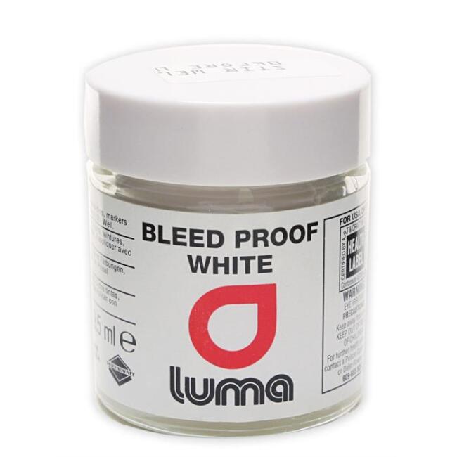 Daler Rowney Luma Bleed-Proff White Yazı Mürekkebi 29.5 ml - 1