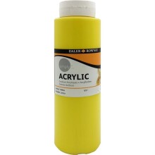 Daler Rowney Simply Akrilik Boya 750 ml Lemon Yellow 651 - Daler Rowney